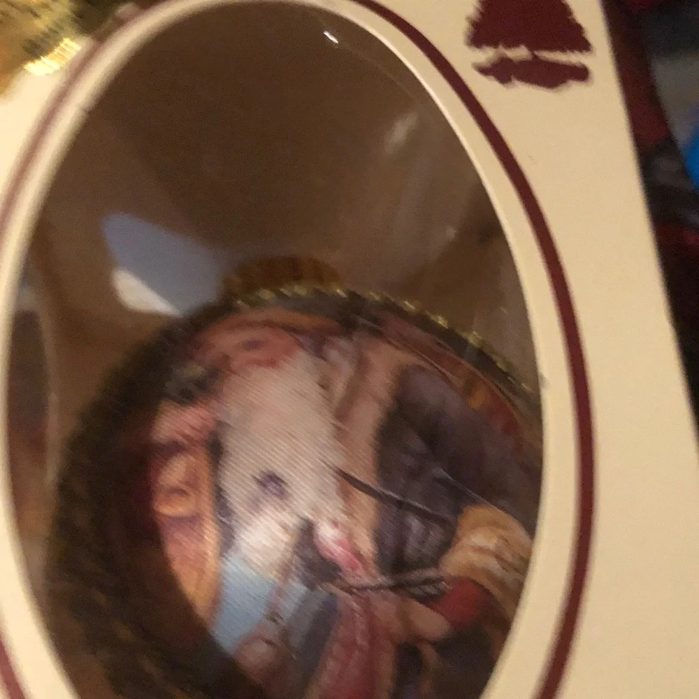 Gold '1980' Ornament Christmas Ball by